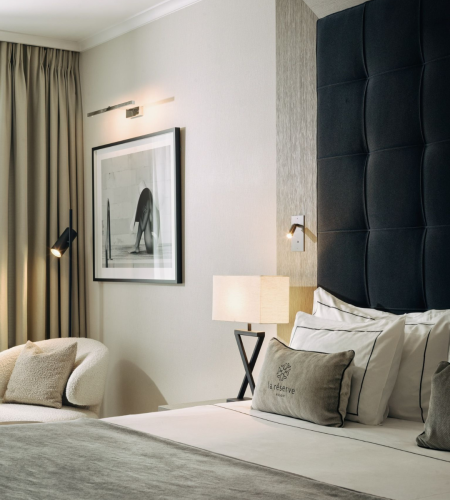 Bedlinnen voor La Réserve Resort in Knokke-Heist