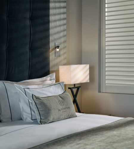 Bedlinnen voor La Réserve Resort in Knokke-Heist