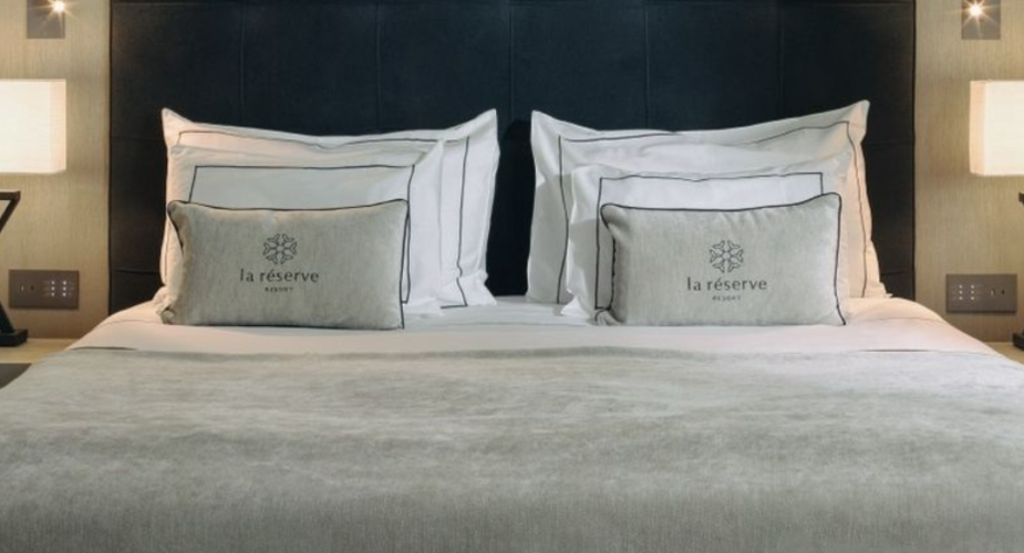 Bedlinnen voor La Réserve Resort in Knokke-Heist